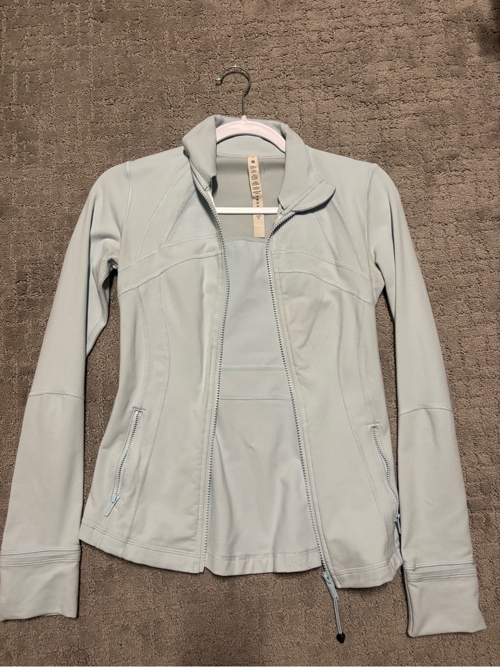 Lululemon Light Blue Define Jacket